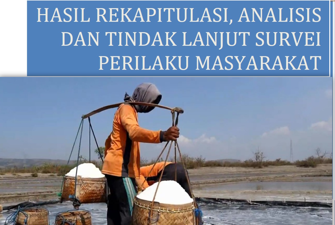 Hasil Rekapitulasi, Analisis dan Tindak Lanjut Survei Perilaku